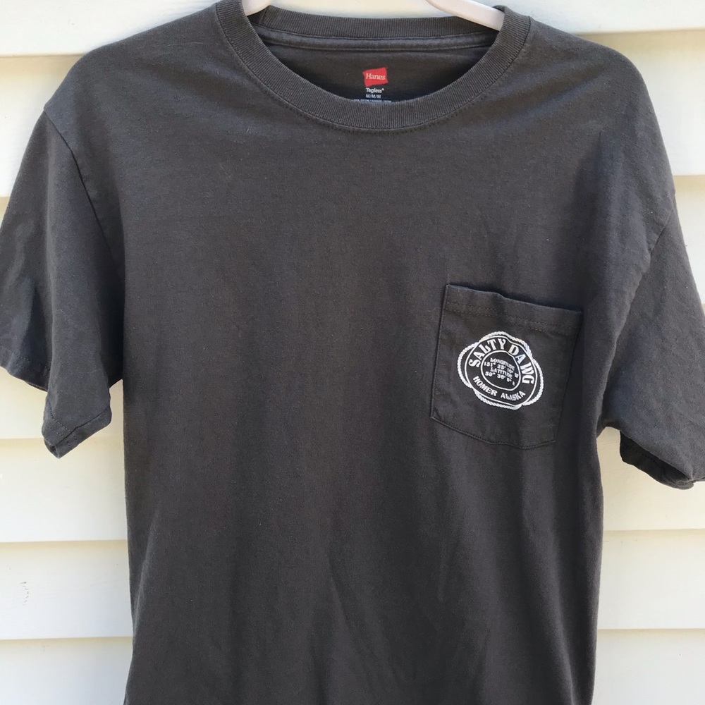 Salty Dawg Homer Alaska T Shirt Mefium